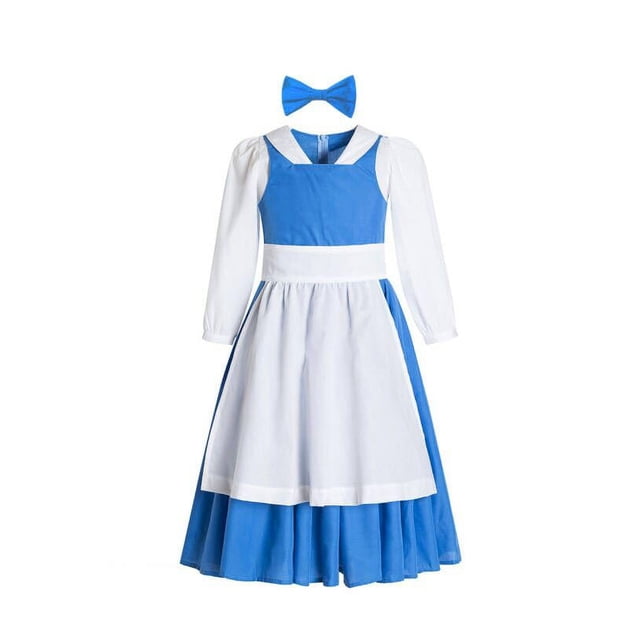 Vestido azul Costume Belle Provincial Village para princesa