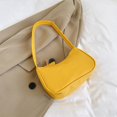 thumbnail image 2 of Women's Fashion Leather Hobo Shoulder Bag Solid Color Casual Underarm Purse With Single Strap Zipper Closure Lightweight Trendy Crossbody Bags For Daily Work Travel, 2 of 3