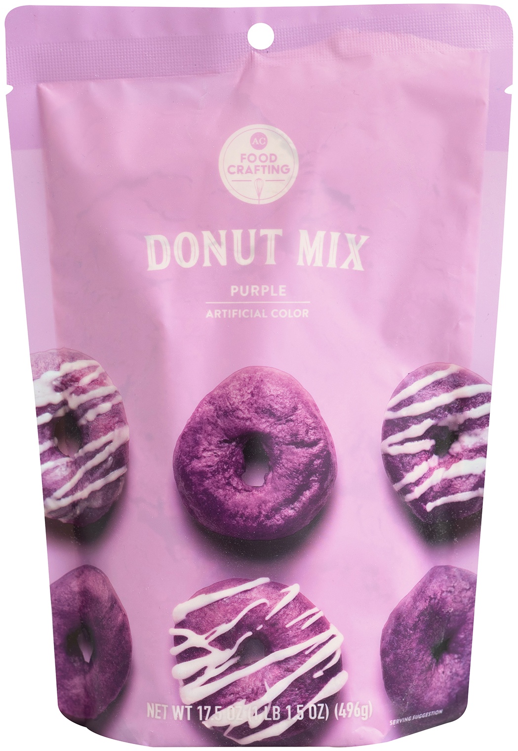 AC Food Crafting Breakfast Tower Donut Mix 17.5ozVanilla Purple