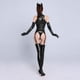thumbnail image 5 of Body erótico de cuero Pu para mujer, lencería de peluche sin entrepierna, ropa de discoteca Wetlook, Catsuit de látex, disfraz fetiche, 5 of 5