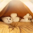 thumbnail image 5 of PuSpu Pet Supplies Christmas Dog House House Dog House Tent Closed House Dog House Pet Mat, 5 of 7