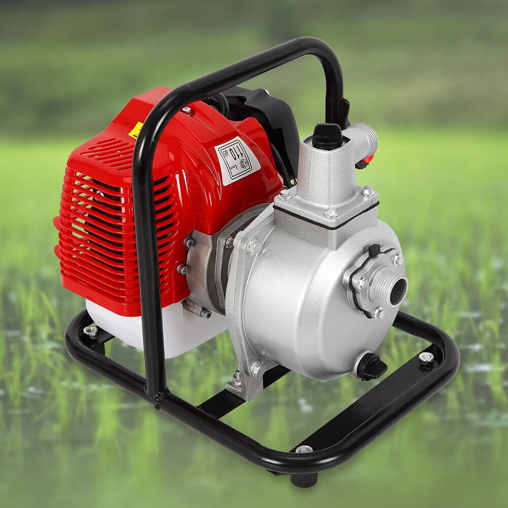 43CC 1.7HP High Pressure Water Pump 1Inch 2 Stroke Gasoline Engine