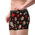 thumbnail image 2 of YAYUBA Custom Photo Boxer Briefs for Men - Personalized Gift with Face for Husband, Boyfriend, Dad - Funny Valentine's Day & Birthday Gift, 2 of 6