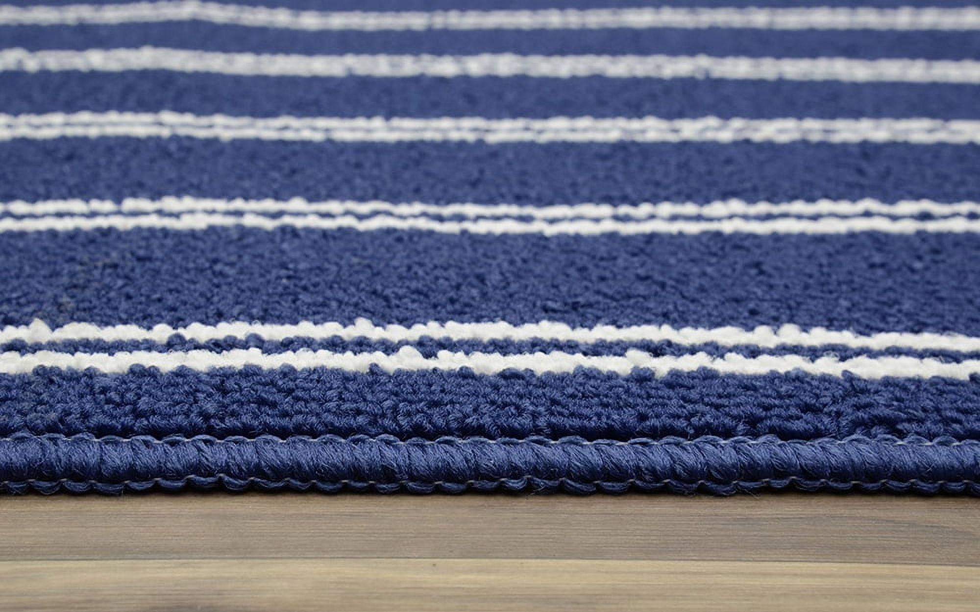 Garland Rug Avery Navy Indoor Area Rug, 4' x 6'