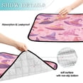 thumbnail image 3 of Washable Pet Pee Pads with Super Absorbent Reusable Training Pads for Dogs & Cats Colorful Hat Pattern, 3 of 7