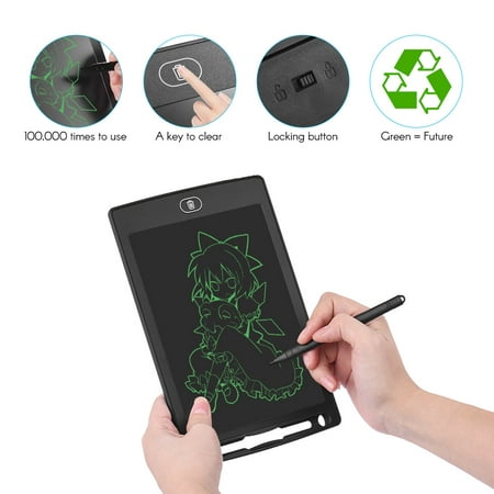 LCD Electronic Writing Painting Drawing Tablet Board Pad 8.5 Inch Portable Graphic Board (Best Tablet For Industrial Use)