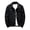 Black, variant on Denim Jacket for Men Stretchy Slim Fit Ripped Jean Jacket Long Sleeve Button Down Trucker Coat with Multi