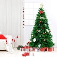 thumbnail image 3 of Gymax 6' Christmas Tree Artificial PVC Metal Stand Holiday Decor, 3 of 10