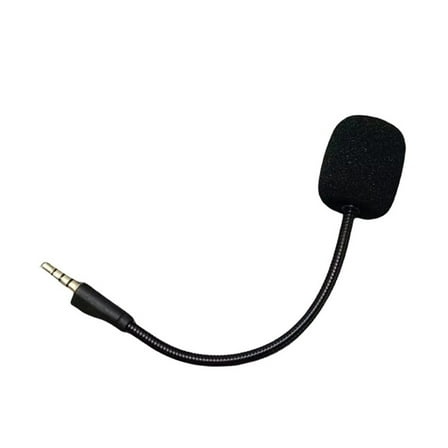 Necvior Detachable 3.5mm Boom Microphone for 1 Mic Plug and Use Windproof Foam Boom Mic Noise Cancellation