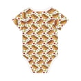 thumbnail image 6 of Rocae Hot Dog 7 for Baby Cotton Short-Sleeve Bodysuits for Unisex Onesies Bodysuit-6 Months, 6 of 7