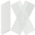 thumbnail image 2 of KAKOWELY 50 pcs Microscope Slide Glass Slides Laboratory Glass Microscope Slide for Aquatic Specimens (Single Concave),3X"X1"X0.05", 2 of 4