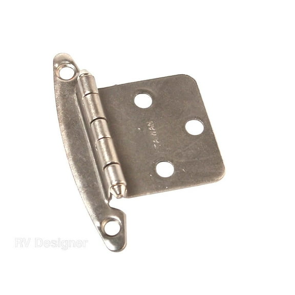 RV Designer H240 Free-Swinging Hinge - Nickel