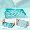 thumbnail image 3 of 3Pcs Mini Ice Cube Trays 160 Grids Ice Cube Mold Square Shape Silicone Ice Cubes Kitchen Mini Bar Pudding Mould Small Ice Cube Making Tool Pink, 3 of 5