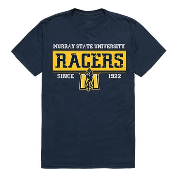 W Republic Apparel 507-135-BGT-04 Murray State Established Mens Tee, Navy - Extra Large