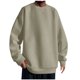 thumbnail image 2 of pstuiky Camisas casuales de manga larga para hombre, Sudadera con capucha informal de color liso para hombre, manga larga y cuello redondo camisetas de hombre m, 2 of 8