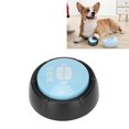 thumbnail image 1 of Dog Buttons, Battery Powered Dog Record Buttons Low Power Consumption Pet Gift ABS Bite   for Dogs Black and Blue, 1 of 8