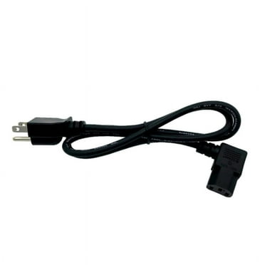 Kentek 3 Feet Right 90 Degree AC Power Cable for ION Block Rocker AMP IPA03 IPA30 IPA30A IPA56S IPA57 IPA77