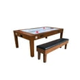 RACK Luxor 7.5Foot 4in1 MultiGame Swivel Billiard/Pool Table Pool