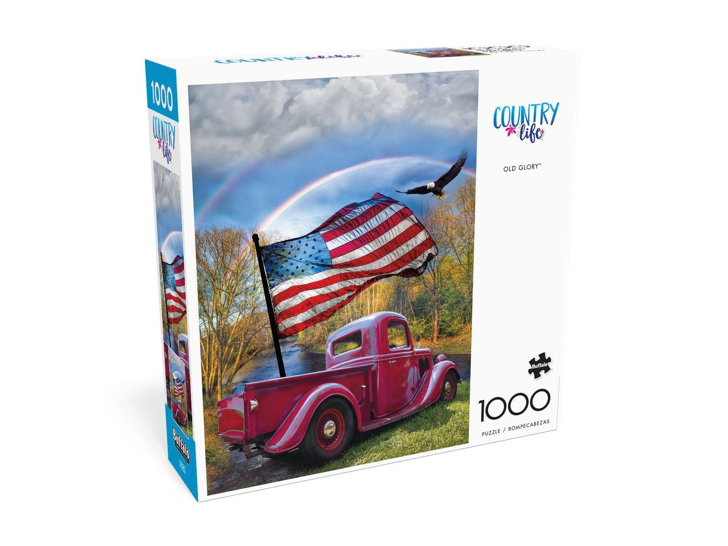Buffalo Games - Le puzzle Country Life - Old Glory - en 1000 pièces