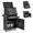 Black, variant on 2-IN-1 Tool Chest, 5-Drawer Rolling Tool Storage Cabinet with Detachable Top Tool Box, Liner, Universal Lockable Wheels, Adjustable Shelf, Locking Mechanism, Metal Tool Cart for Garage Workshop