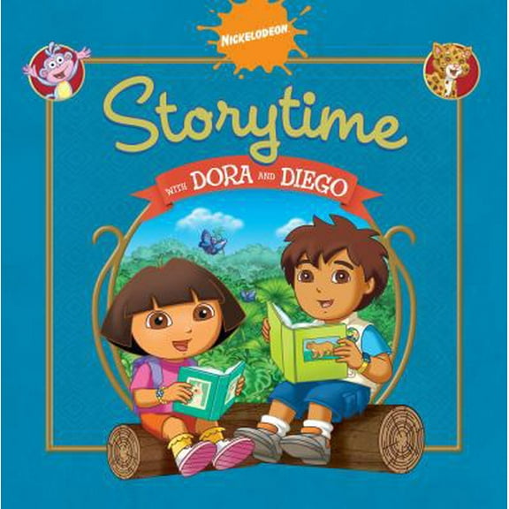 Pre-Owned Storytime with Dora and Diego (Dora The Explorer and Go, Diego, Go!) (Hardcover) 1416970932 9781416970934