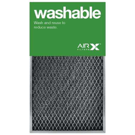 AIRx Filters Washable 14x24x1 Permanent Air Filter MERV 1 Heavy Duty Steel Mesh Filter Replacement to Replace Filtrete Basic Filter,