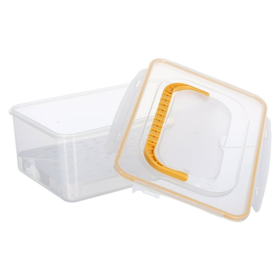 YOSADIER Transparent Wooden Shot Glass Holder Case with Organized Compartments for Kitchen