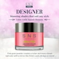 thumbnail image 3 of SNS Nails Gelous Colors DS Collection Dipping Powder NO U/V. NO SMELL (DS07), 3 of 6