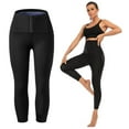 thumbnail image 4 of Mujer señora Thermo Sweat Sauna pantalones calientes Body Shaper pérdida de 9 puntos 2XL 3XL Zulema Pantalones Fitness Sauna, 4 of 8