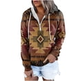 thumbnail image 1 of Camisas Para Mujer Camisetas de Gran Tamaño Manga Larga Moda Impreso Blusa Suelta Tops Casuales Sudaderas Con Capucha Odeerbi  ODB134258, 1 of 5