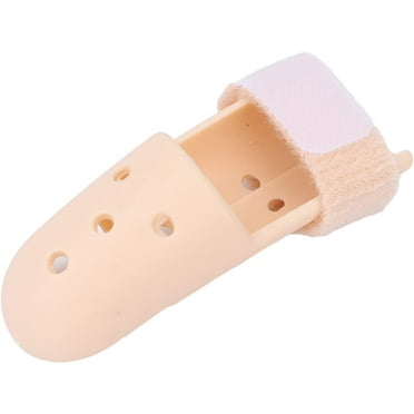 Finger Splint, Breathable Finger Splint, Mallet Finger Support Protector, Adjustable Finger Immobilizer, Finger Joint Protector (Size 4)