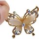 thumbnail image 1 of 3 uds broche de mariposa de cristal broche de mariposa hueco broche de insecto para Mujeres Hombres (plata) LingWen 1327534276930, 1 of 1