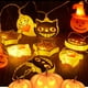 thumbnail image 4 of Sombrero Linterna Calabazas Cadena Luces Calabaza Portátil Fantasma 10/20/30 LED, 4 of 9
