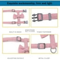 thumbnail image 4 of UPITOR Escape Proof Cat Harness and Leash Set - Lightweight and Breathable - Adjustable for Small Pets for Cat for Pet Cat Kitten Puppy Rabbit Ferret(Pink,S), 4 of 7