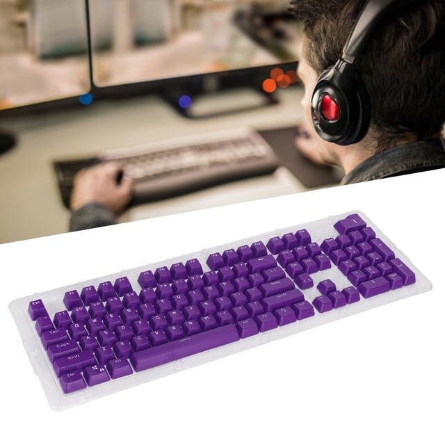 Keycaps,106 Keys Keycaps,OEM For 61/87/104 Keys Keyboards,OPQ Opaque Matte Keycaps,Two Color Injection Protective Keycaps,for Mechanical Keyboard