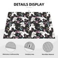 thumbnail image 3 of Zufioo Cute Poodle Dog Print Microfiber Dish Drying Mat, 18x24 Inch Water Absorbent Non-Slip Mat for Kitchen, Dining Room, Bar Counter, 3 of 7