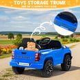 thumbnail image 5 of UBesGoo 12V Licensed Chevrolet Colorado Electric Ride on Car Toy for Toddler Kid w/ Remote Control, LED Lights, Blue, 5 of 10