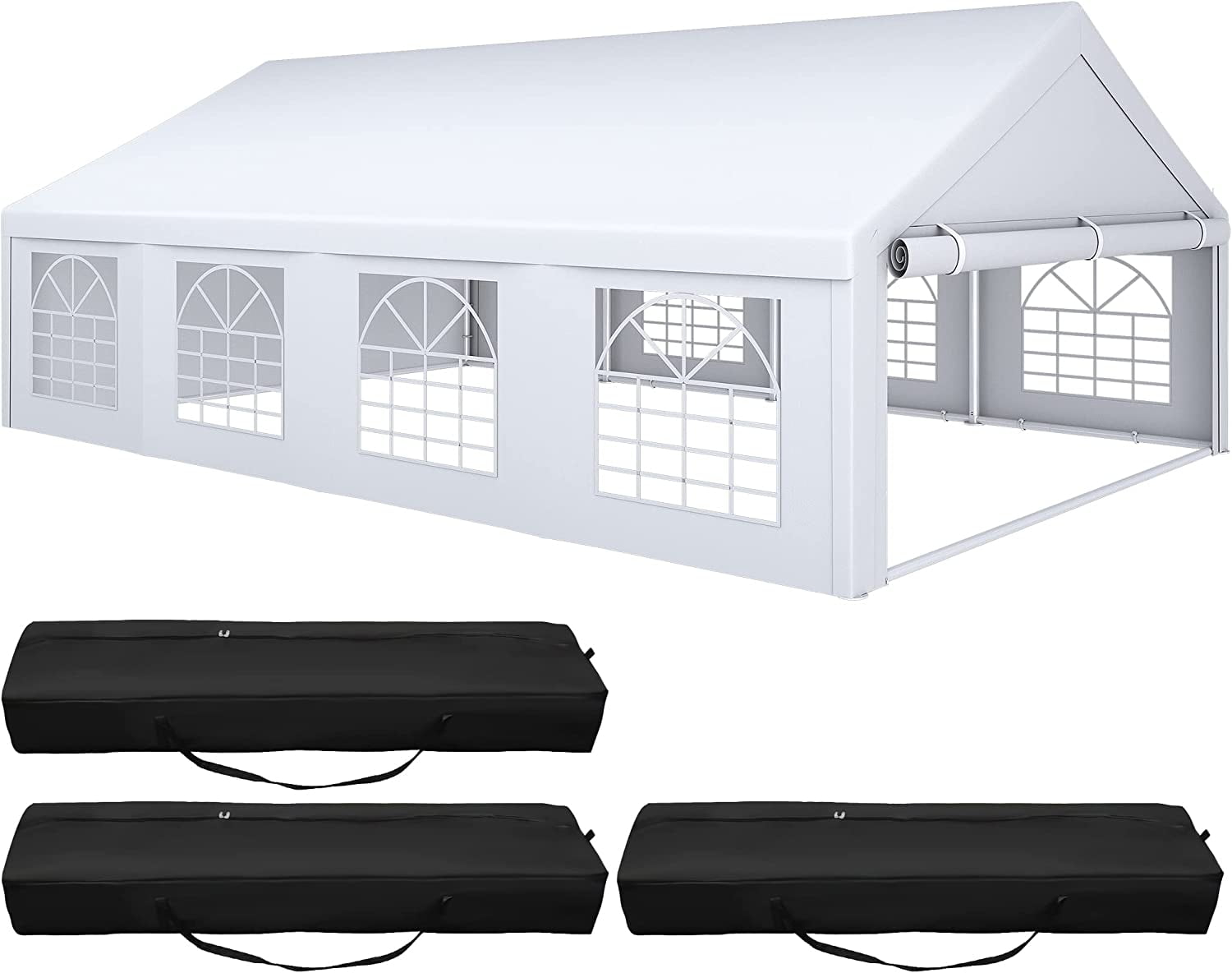 YITAHOME 20x30 ft Outdoor Heavy Duty Party Tent Wedding Gazebo Upgraded