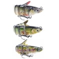 thumbnail image 3 of Leurre Appât Pêche Simulation Swimbait Crankbait Multi-Sectionnel Wobbler Accessoires de Pêche, 3 of 9