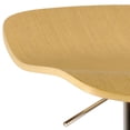 thumbnail image 2 of Winsome Wood Kallie 2pc Airlift Stools, Natural Swivel Seat, 2 of 3