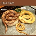 thumbnail image 4 of 100-300cm Artificial Python Plush Toy Long Snake Yellow Orange Green Python Plush Toy Decorate The House Holiday Decorations, 4 of 5