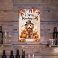 thumbnail image 3 of Happy Thanksgiving Goldendoodle Welcome Thankful Fall Autumn Pumpkin Vertical Metal Aluminum Sign Doodle Dog Lover Gifts Idea Wall Art Home Decor - 02021, 3 of 5