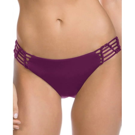 BECCA Women s Macrame Tab Side American Hipster Bikini Bottom