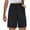 *Black, variant on ClodeEU Women's High Waisted Pleated Bermuda Shorts, Button Fly Dressy Shorts with Pockets,Business Casual Tailored Shorts Black,Women's Plus L