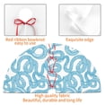 thumbnail image 4 of Sikiie Blue Snake 30-48 inches {designName} Print Christmas Tree Skirt Snowman Xmas Tree Skirt with Edge Christmas Decorations for Holiday Party36", 4 of 7