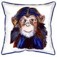 thumbnail image 2 of Chimpanzee Large Indoor/Outdoor Pillow 18x18, 2 of 2