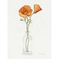 thumbnail image 2 of Art.com California Poppy Vase II Art Print by Grace Popp, 18" x 24", 2 of 4