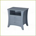 thumbnail image 2 of Gray Rectangular Composite Wood Coffee Table with 2 Drawers & Open Storage, Space-Saving for Small Living Rooms, 2 of 8