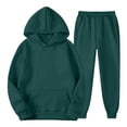 thumbnail image 6 of Mercatoo Kids Hoodie Sweatsuit Set Boys Girls 𝗥aglan Sleeve Tracksui𝘁 Pullover Hooded Sweatshirts and Jogger Pants Set Fall Athleisure, 6 of 6