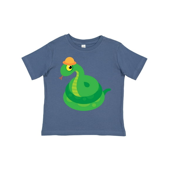 Inktastic Cute Snake Boys or Girls Toddler T-Shirt